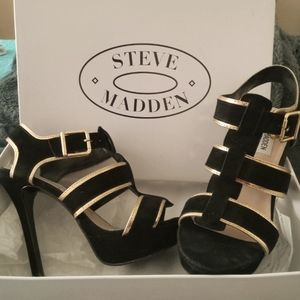 Steve Madden Tessyy Suede Leather Heels in Box